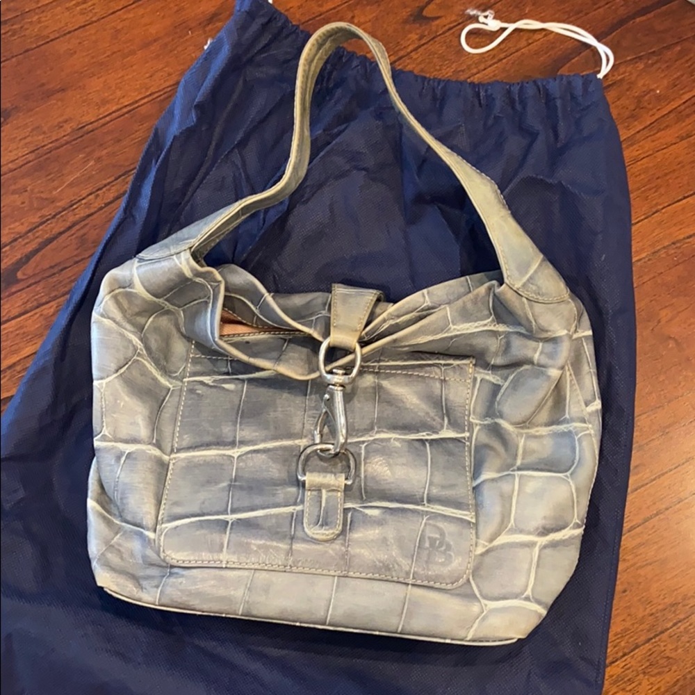 Dooney & Bourke blue leather bag